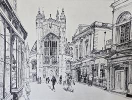 Bath Abbey in the Afternoon